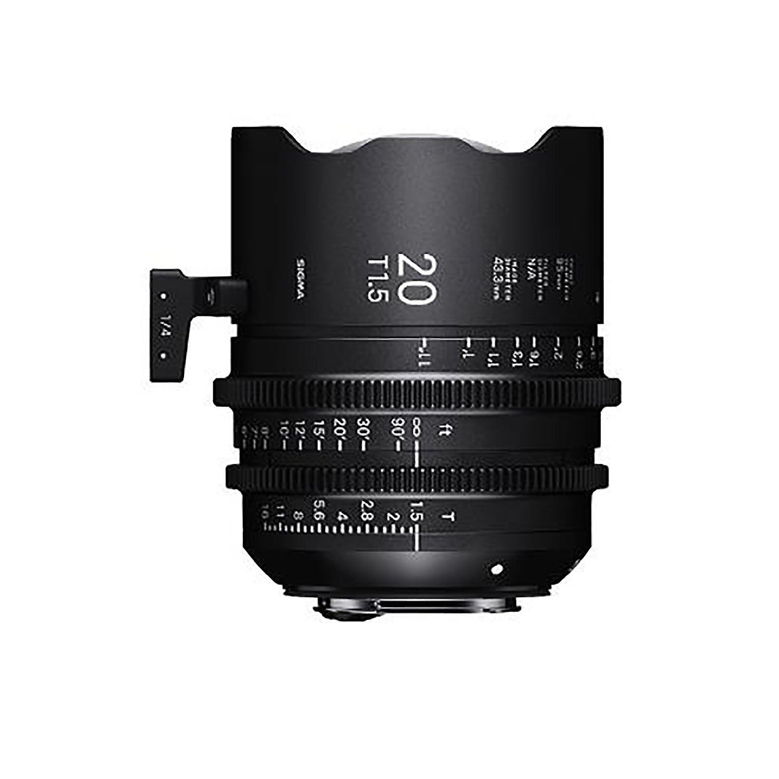 Sigma 14mm T2 Cine Lens For Canon Ef / Sony E Mount Camera 4450966 4450967