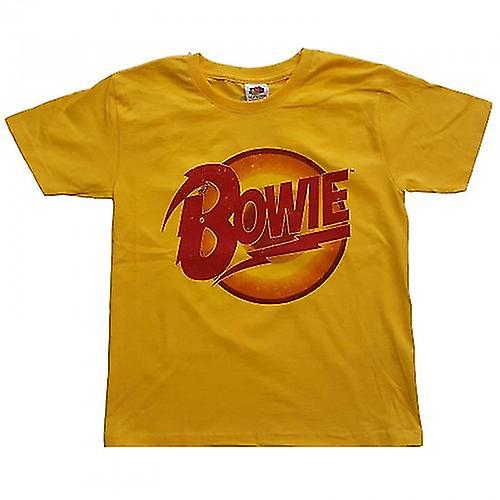 David Bowie Lapset/Lapset Timanttikoirat Logo T-paita