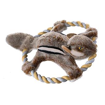 Training Squirrel Plush Dog Toy