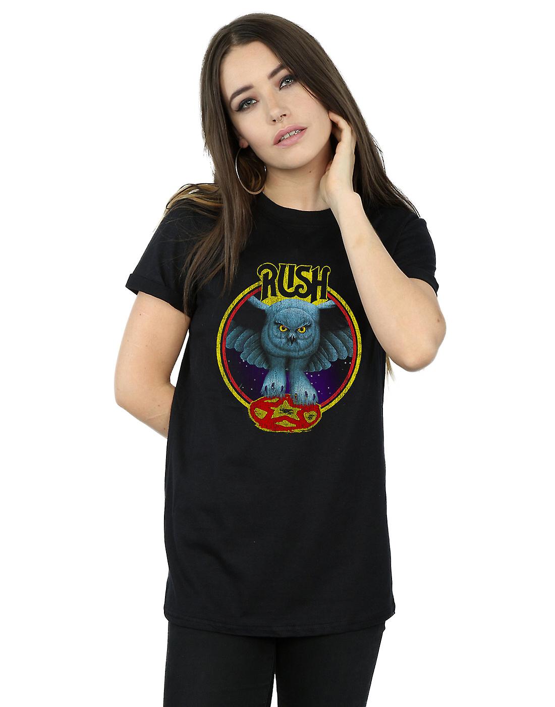 拉什女子飞夜圈男友适合T恤