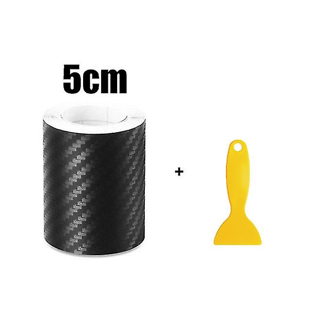3d Fiber Car Sticker With Adhes Scr Diy Paste Protector Strip Auto Anti Tape | |