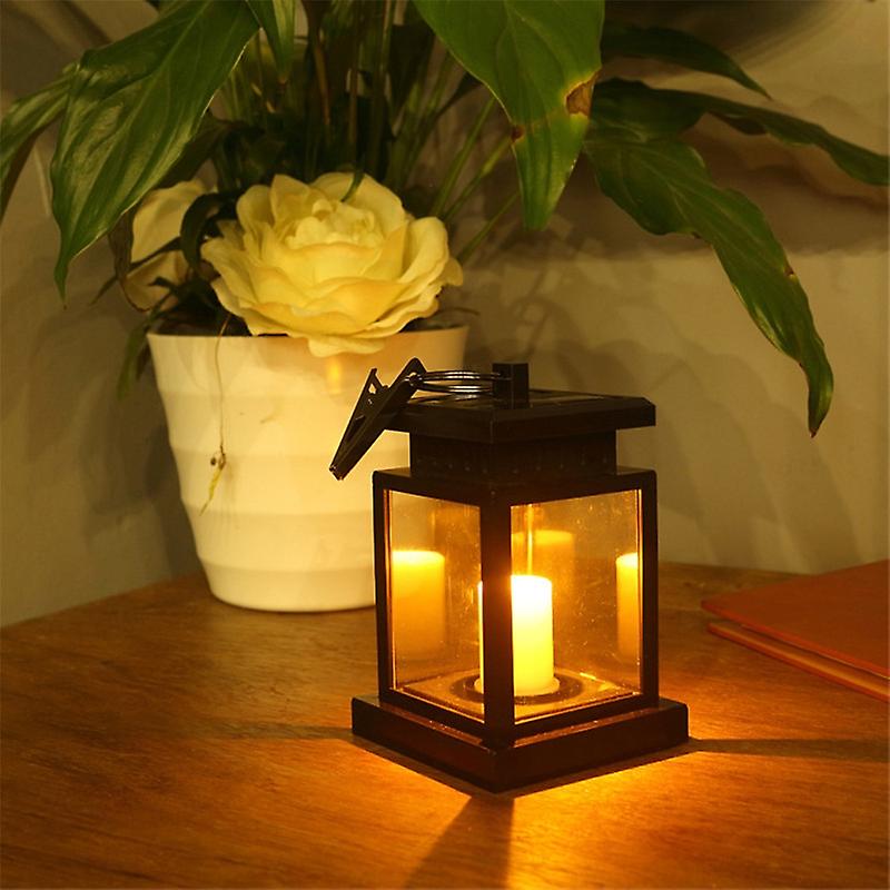 Solar Candle Light Retro Waterproof LED Garden Light