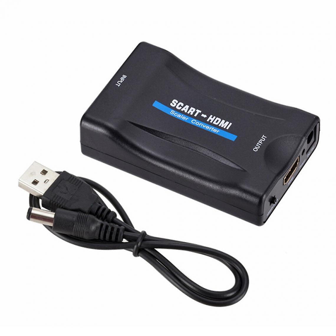 High End 1080p To Hdmi Video Audio Converter Adapter For Hdtv Dvd For Sky Box Set Top Box Plug And Use Dc Cable