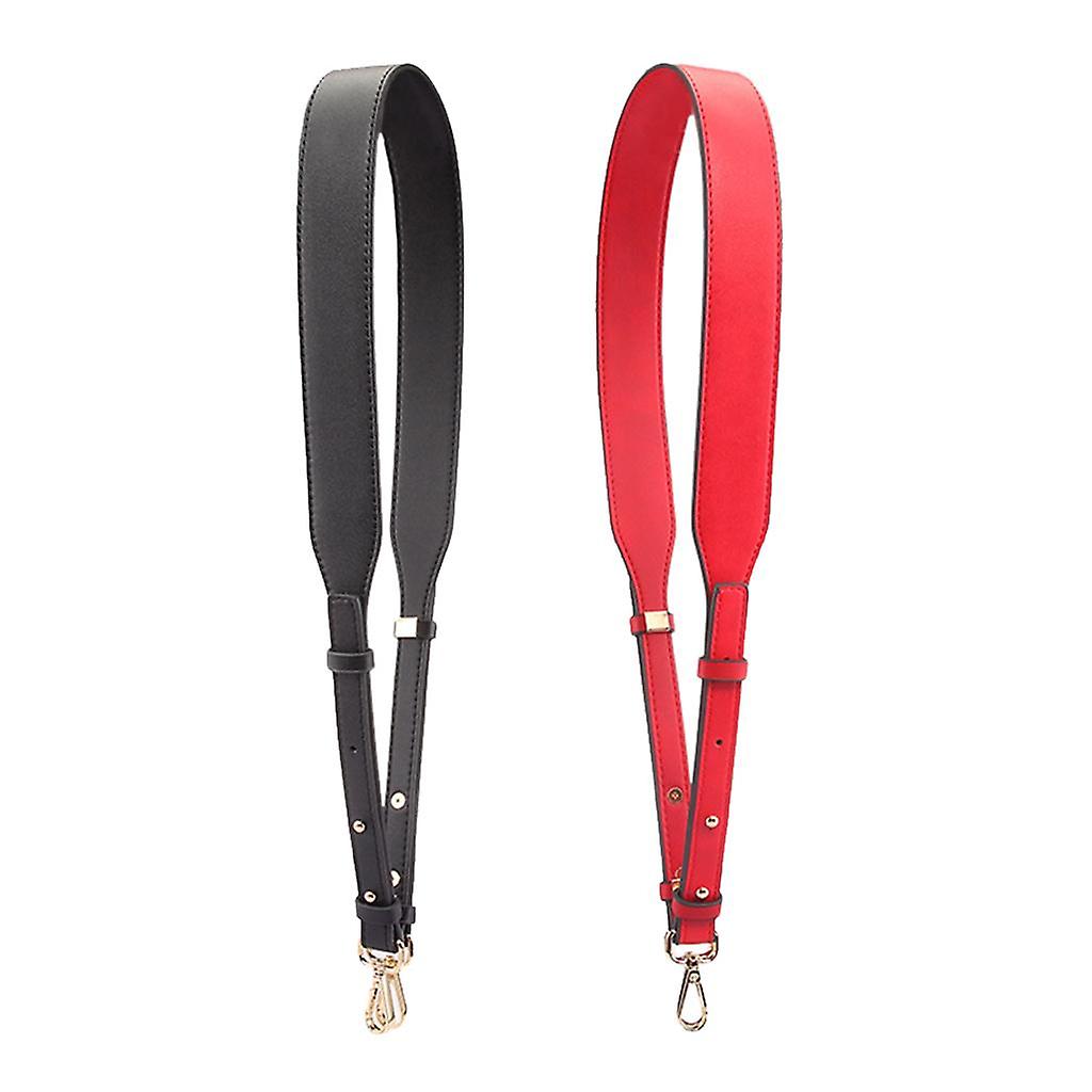 Women Widen PU Leather Crossbody Bag Shoulder Bag Straps Handle 118cm