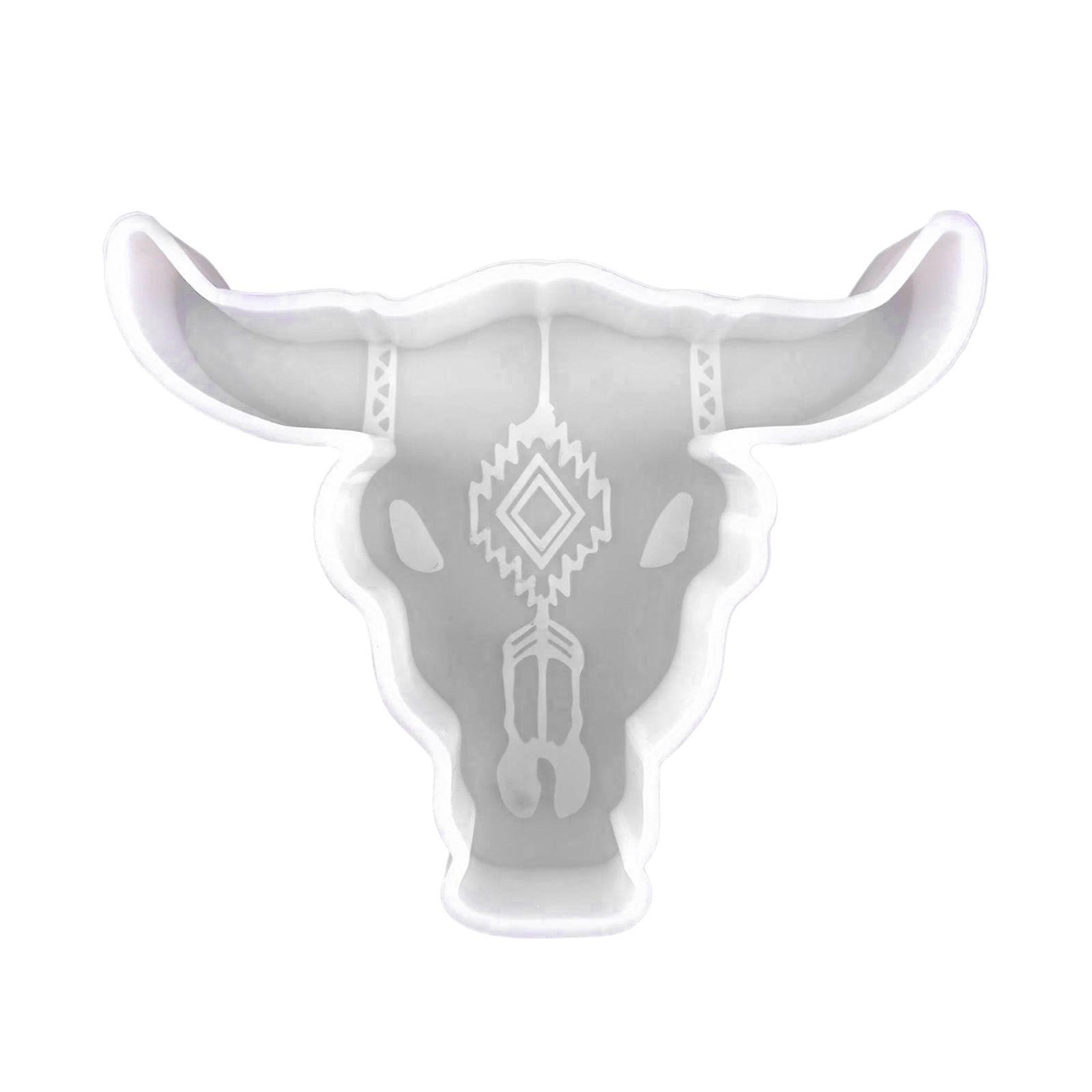 3D Candle Making Resin Casting for Soy Candle Soap Handmade Crafts Bull head