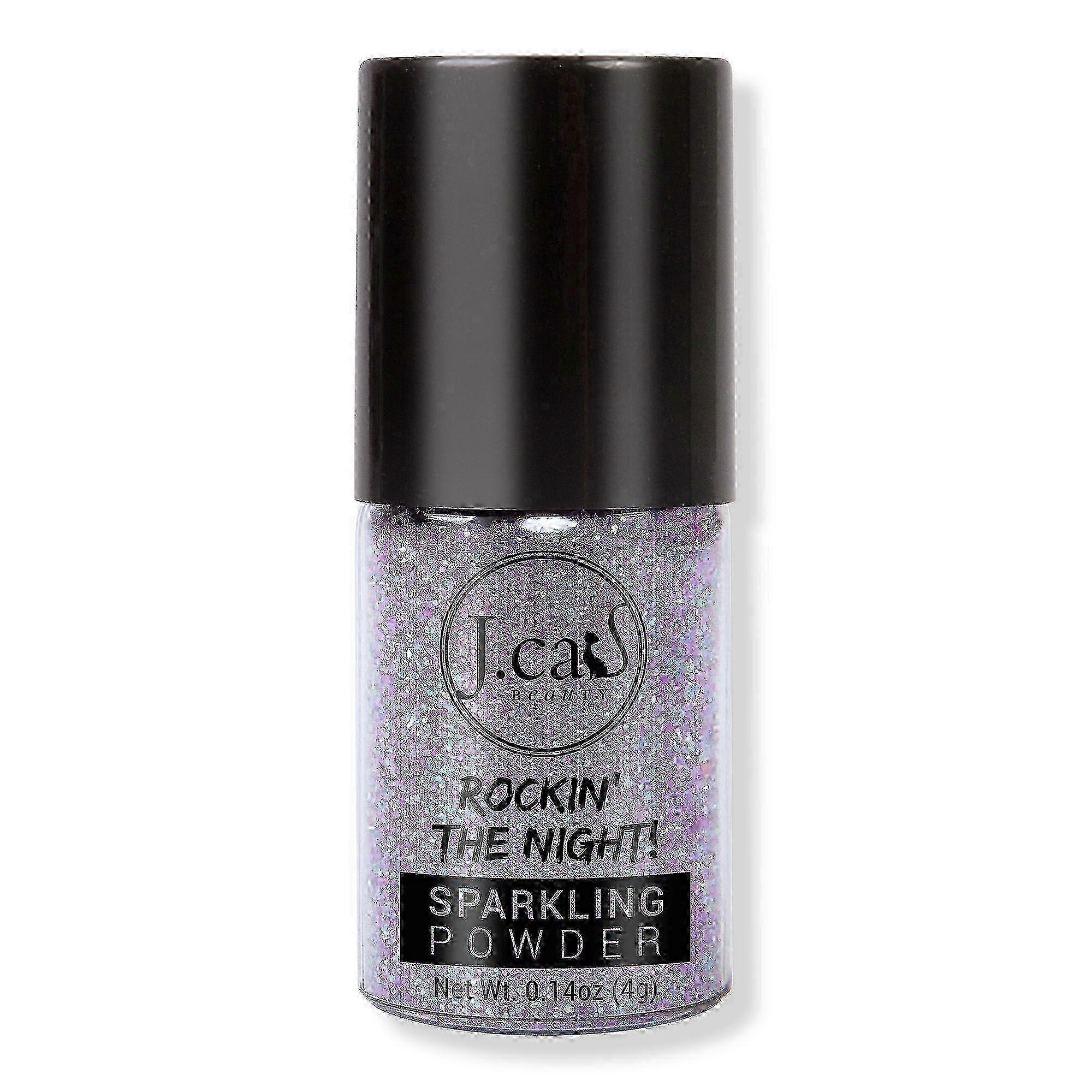 J.cat Beauty Rockin' The Night Sparkling Powder, Iris Indigo, 0.14 Oz