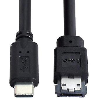 Adaptateur ESATA Vers USB 9 Broches - Lot De 2 - Pour Ordinateur De Bureau - Neuf