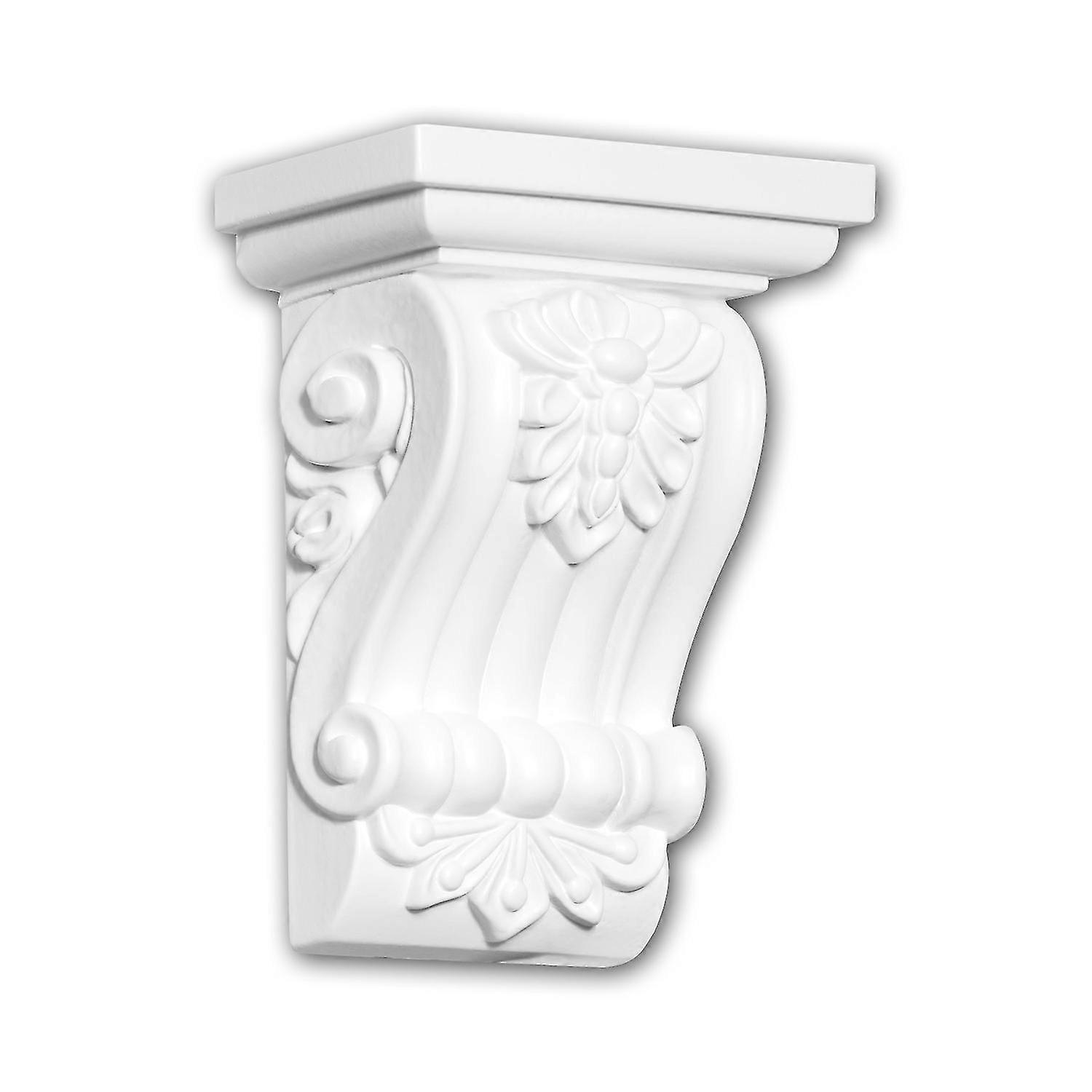 e-Delux GmbH 1 x Console 119012 Profhome blanc Mousse de polyuréthane rigide prétraité léger, solide, indéformable
