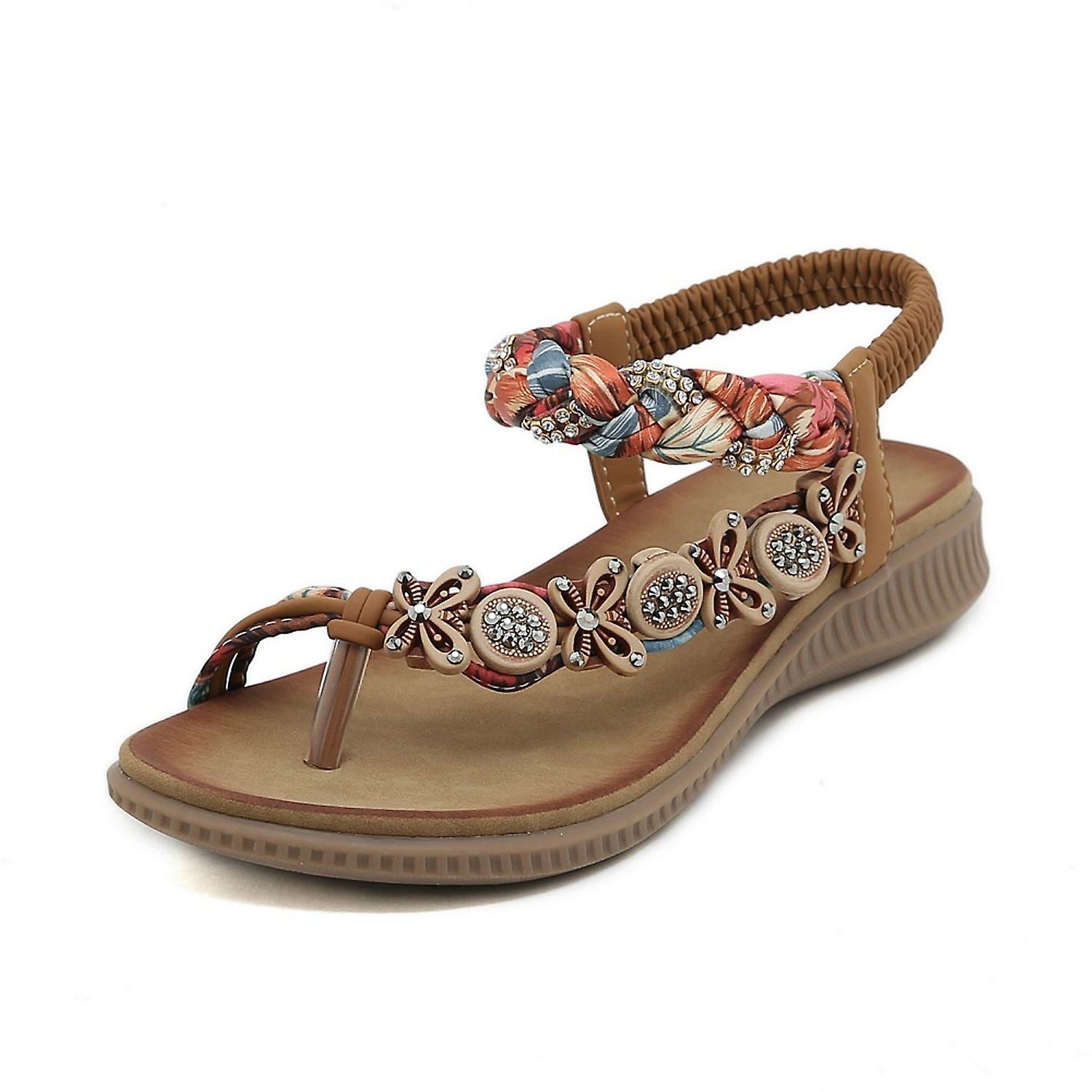 Stylish And Comfortable, Hand-woven Ribbon Sandals