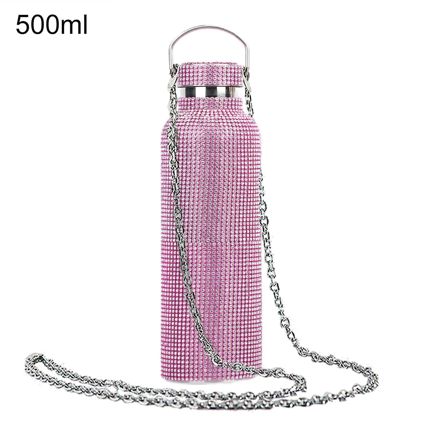 ZHOUBA 350ml / 500ml / 750ml bouteille isotherme incrustée d’isolation thermique enfants tasse d’eau