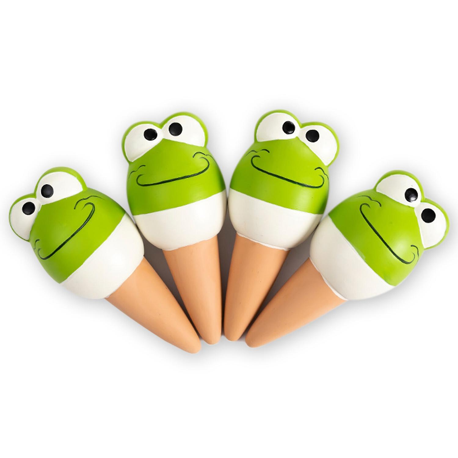 Frog Design Self Watering Spikes - 4 Pack, 180ml Capacity Each