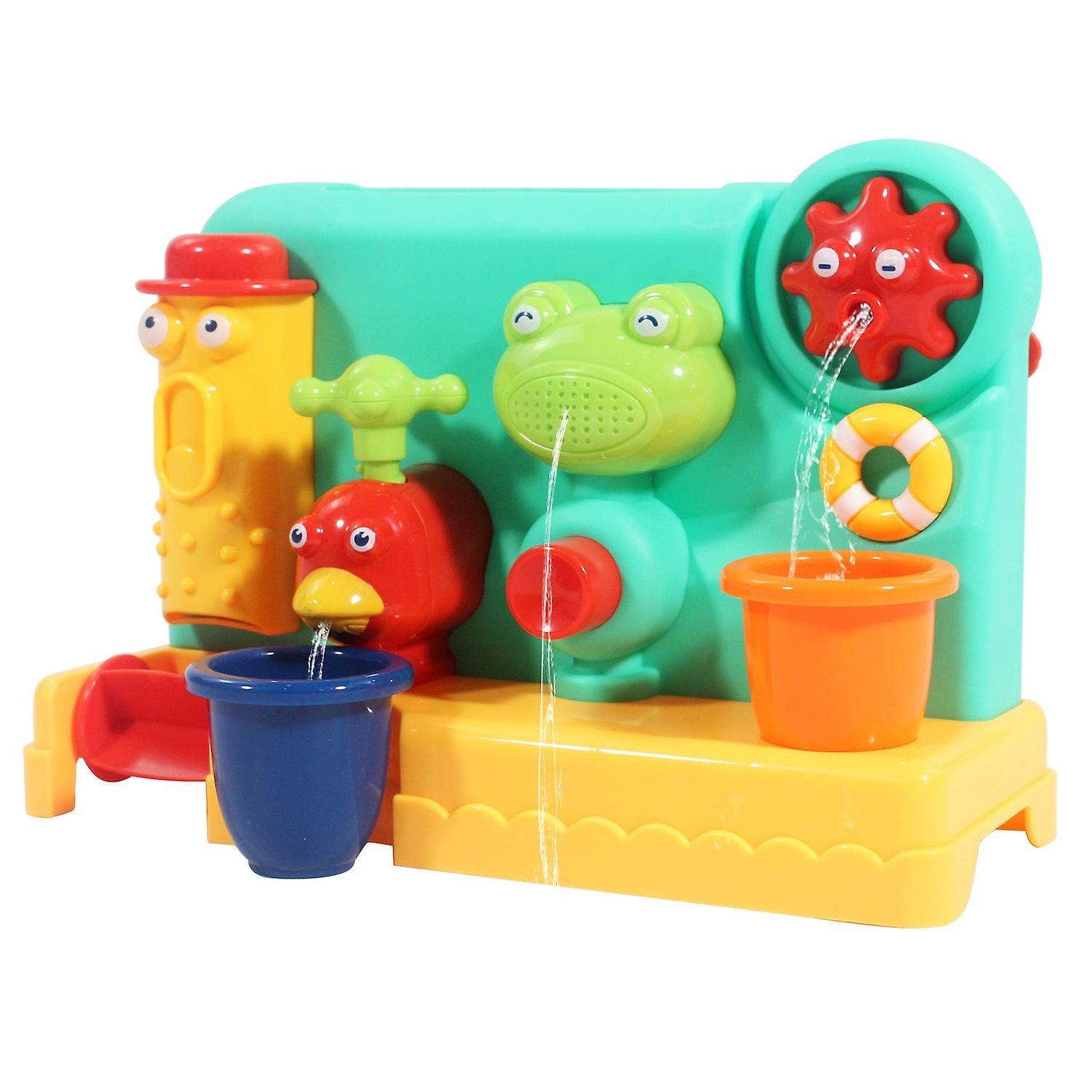 Bathtub Toys with PVC Suctions Shower Toys for Toddlers Age 3-6 Years Infant Toys for Bathing Water