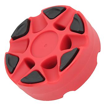 Hockey Ball Dense Texture Glossy Flat Easy Sliding Plastic Roller Hockey Puck for Daily Skating TrainingRed