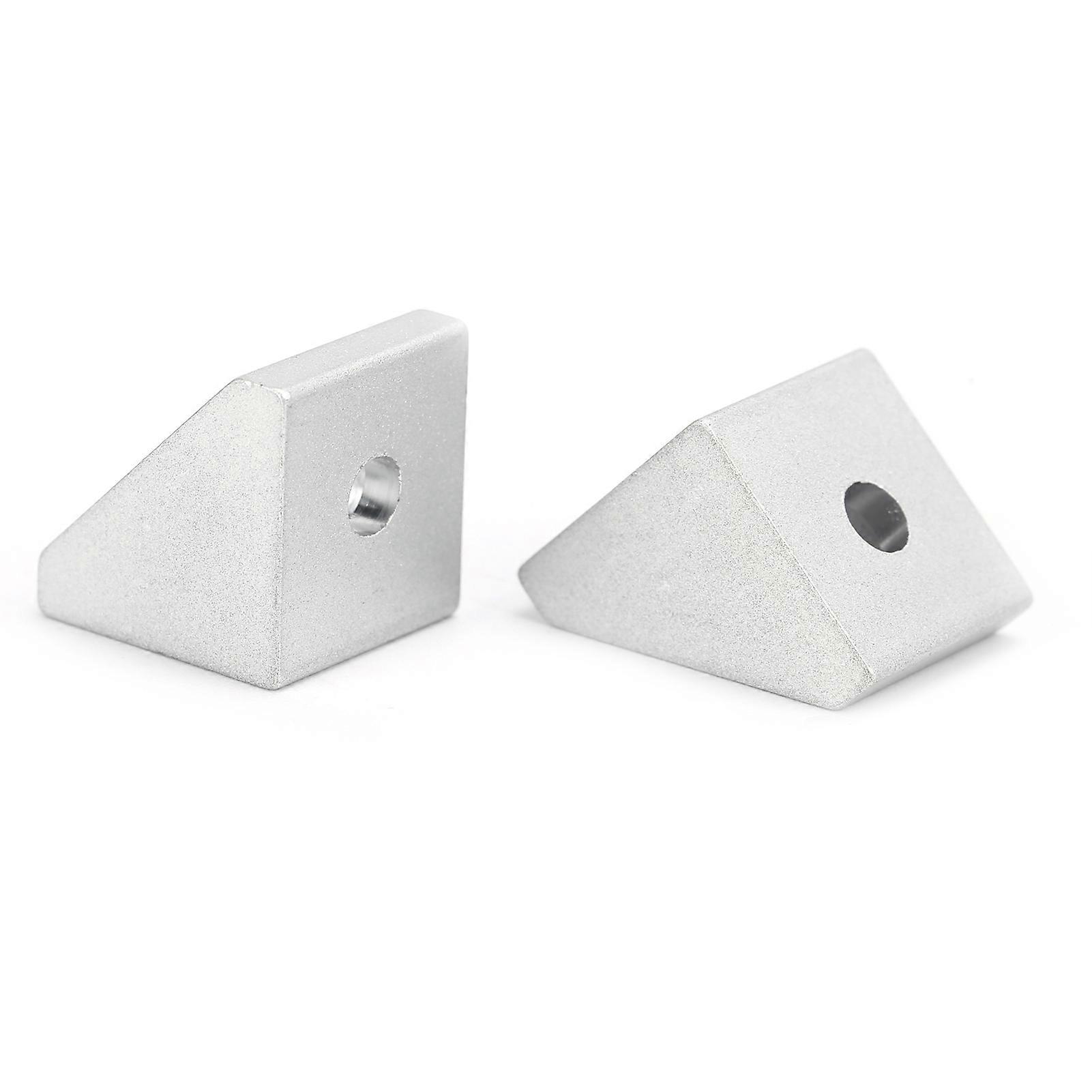 2Pcs Inside Corner Gusset Bracket RightAngled Triangle Seat 320400010001 15x15mm
