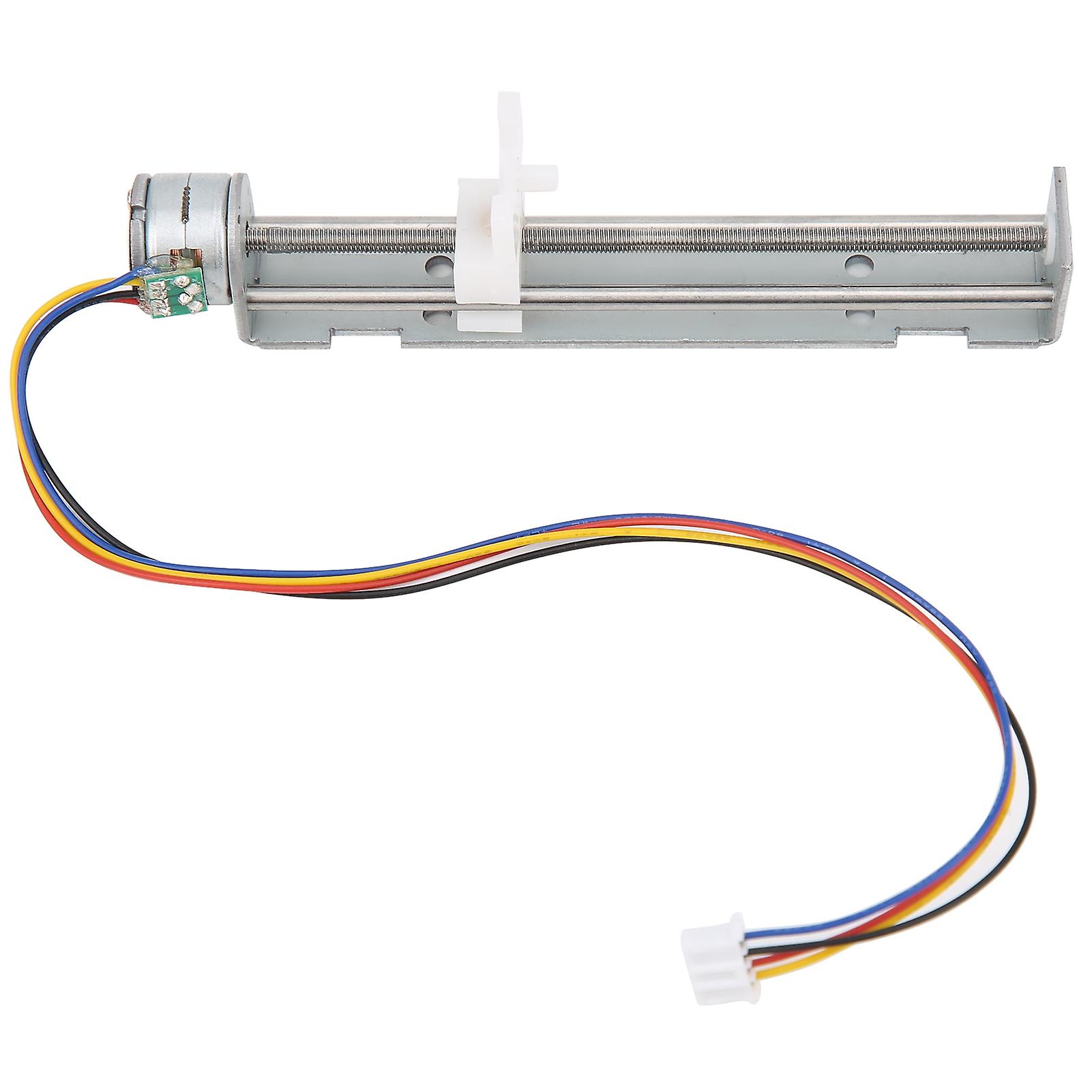 Linear Stroke Stepper Motor with Slider 80mm 2 Phase 4 Wire Small DIY Laser Engraving Machine