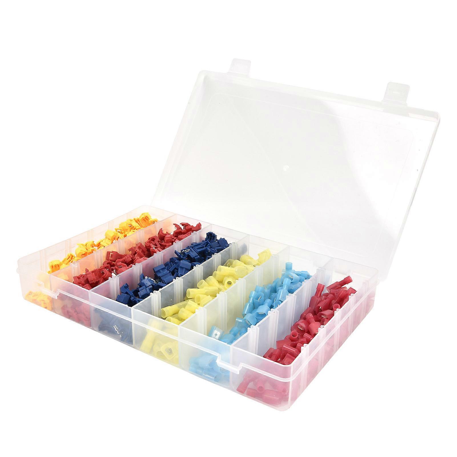 360Pcs T Tap Wire Connectors Main Splitter No Broken Electrical Quick Disconnect Terminals