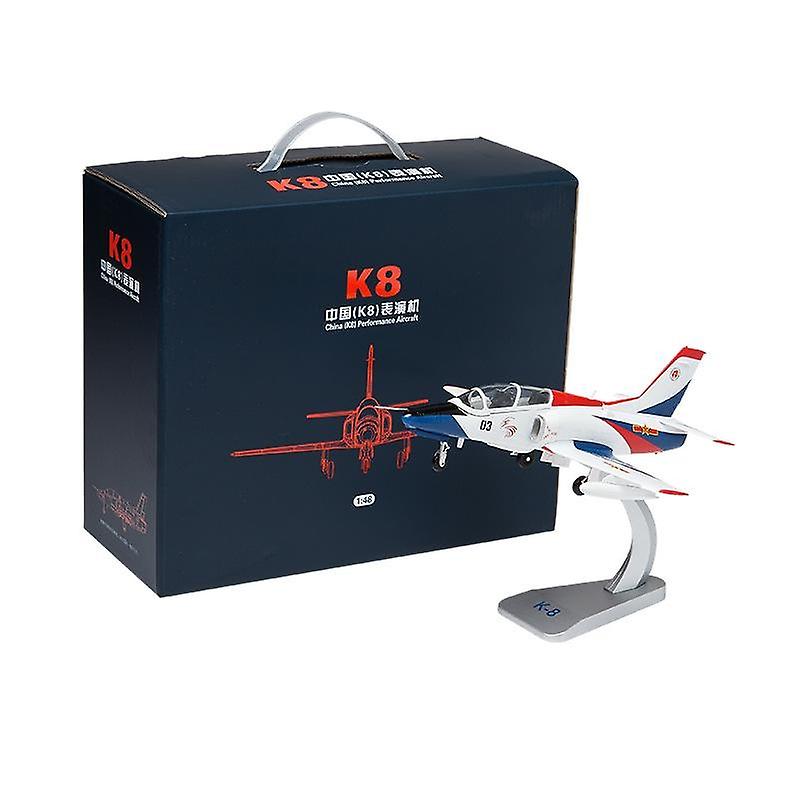 1:48 K8 trainer model alloy simulation aircraft model collection ornaments
