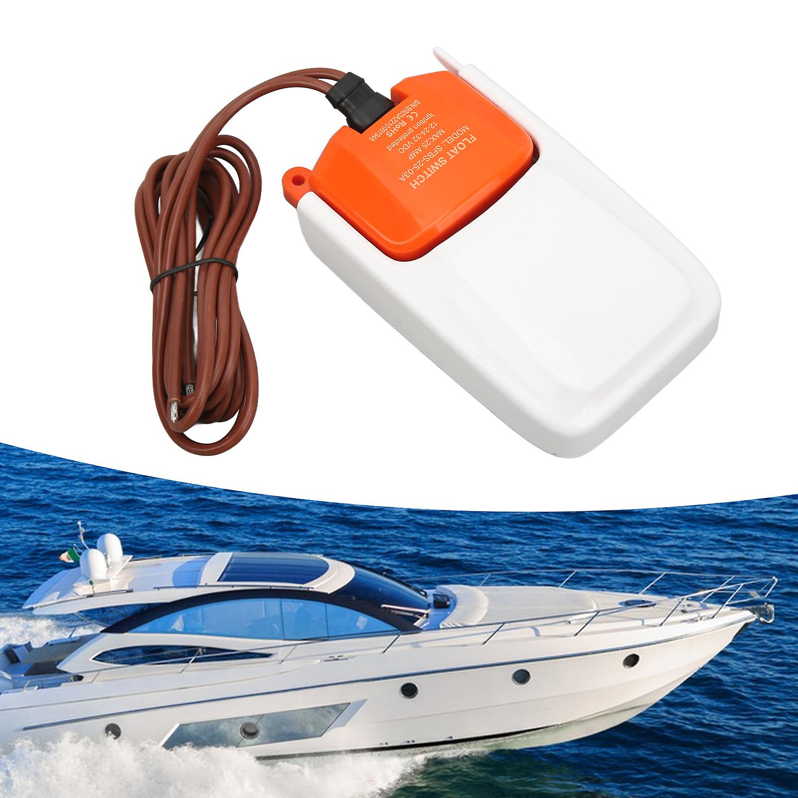 Boat Pump Automatic Switch,Boat Float Switch 12V Marine Float Switch Boat Float Switch Optimal Efficiency
