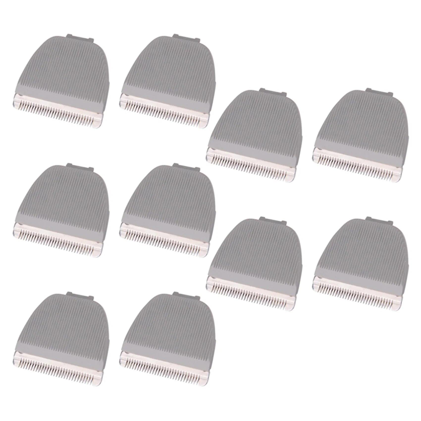 10pcs Hair Clipper Spare Blade for Codos CP-6800 KP-3000 CP-5500, Gray~27251