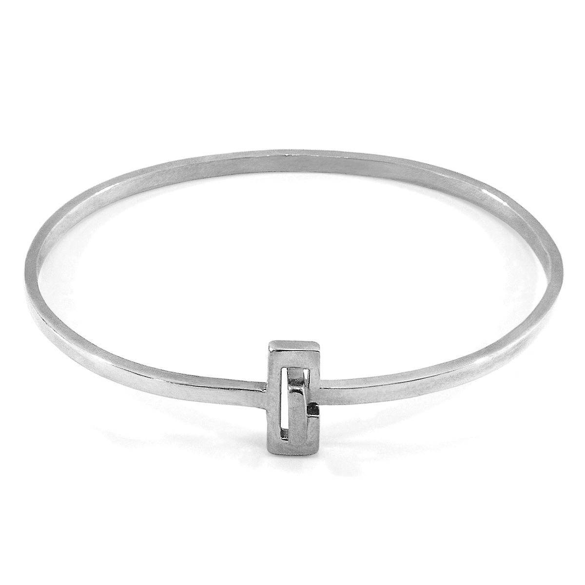 ANCHOR & CREW Soames Gate Midi Wayfarer Silver Bangle