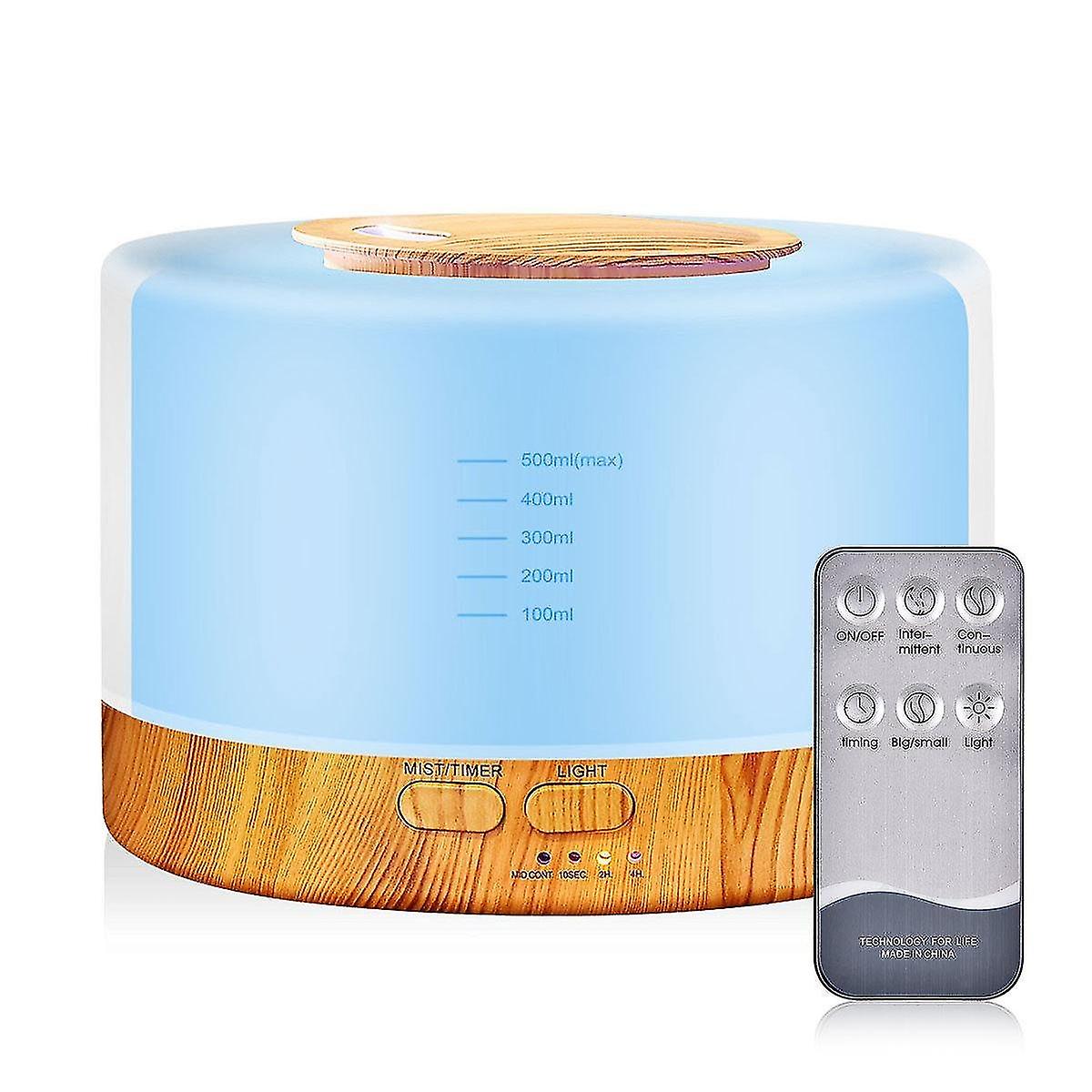 700ml Aroma Diffuser Cool Mist Humidifier Ultrasonic Silent Essential Oil Diffuser