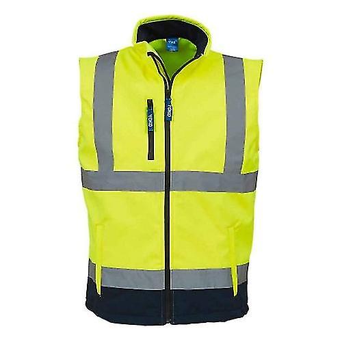 Yoko Unisex Adult Softshell Hi-Vis Gilet