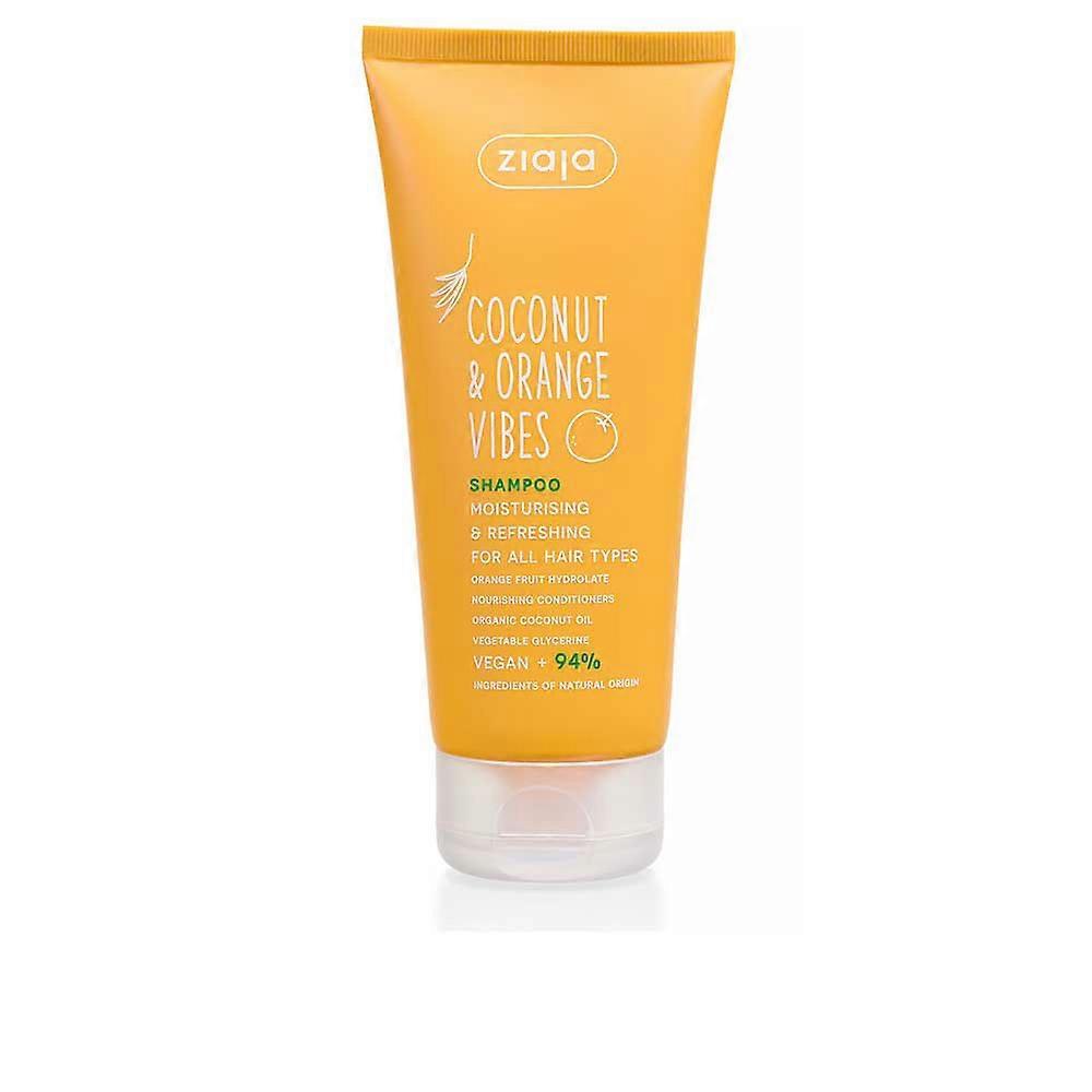 ZIAJA COCONUT & ORANGE VIBES moisturizing and refreshing shampoo 200 ml