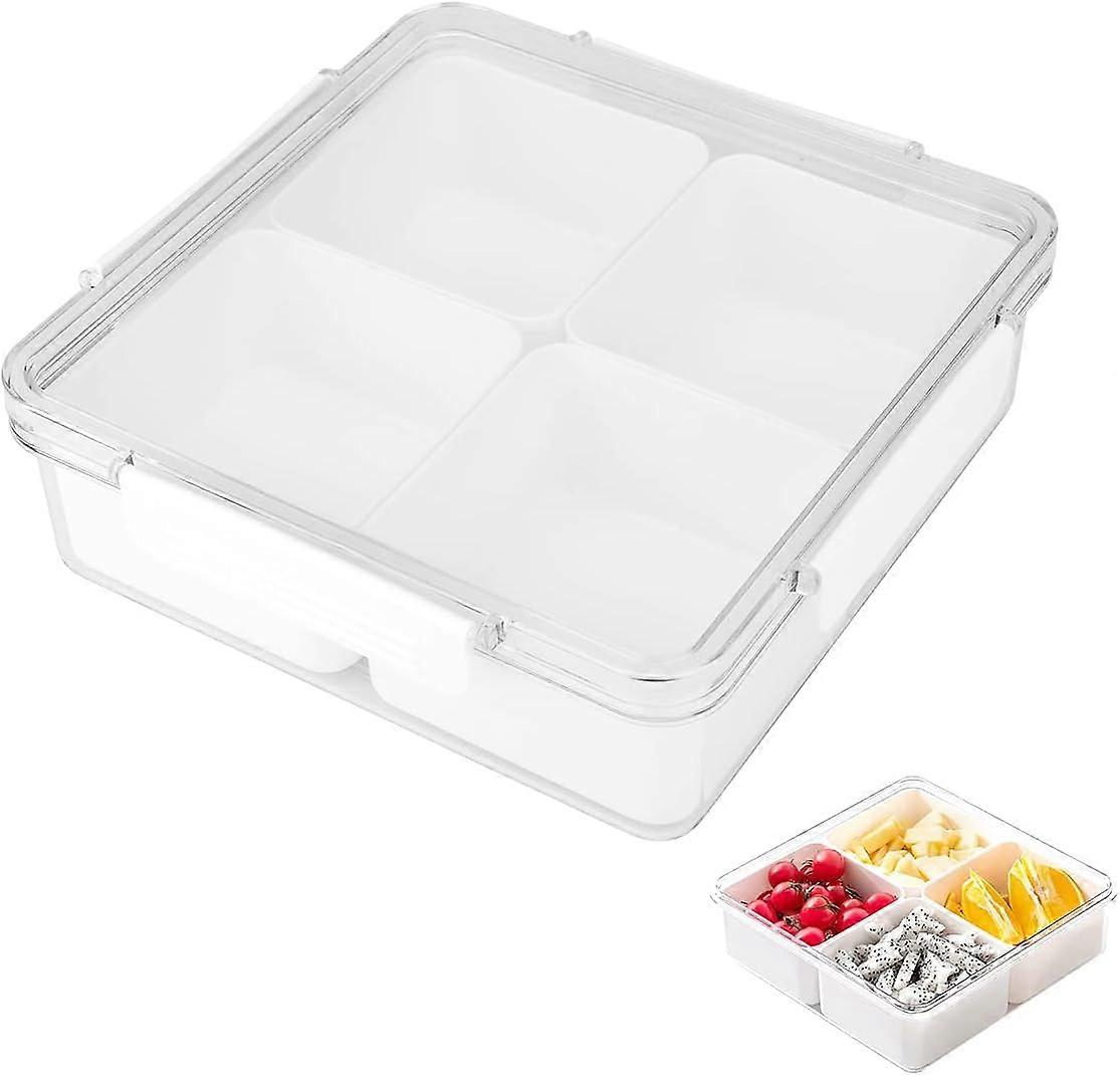 Plateau Collation(Carr) Bote de Rangement de Collation Avec Un Co