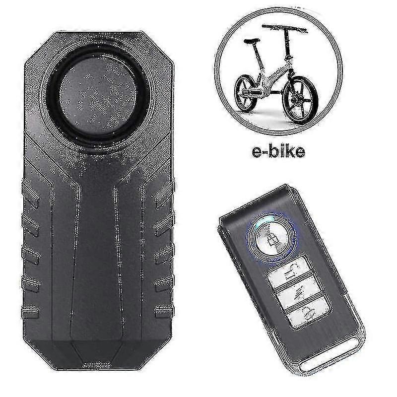 Ycle Alarm, Antitheft Ce For Cycle Vehicles With Remote , 113db Loud (1pack)