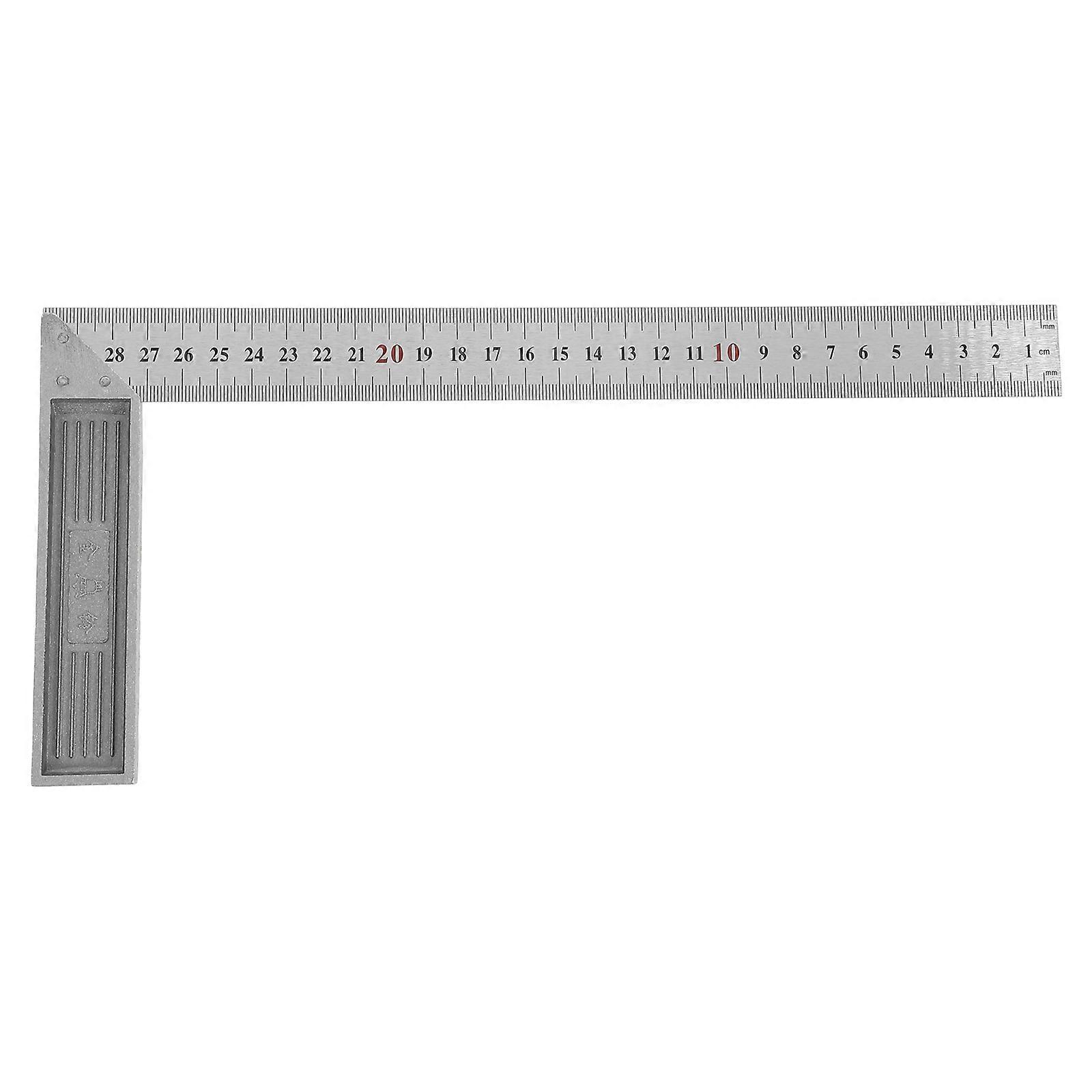 Useful L-square 90Angle Ruler Metal Measuring Tool Right Angle Carpenters Rulers