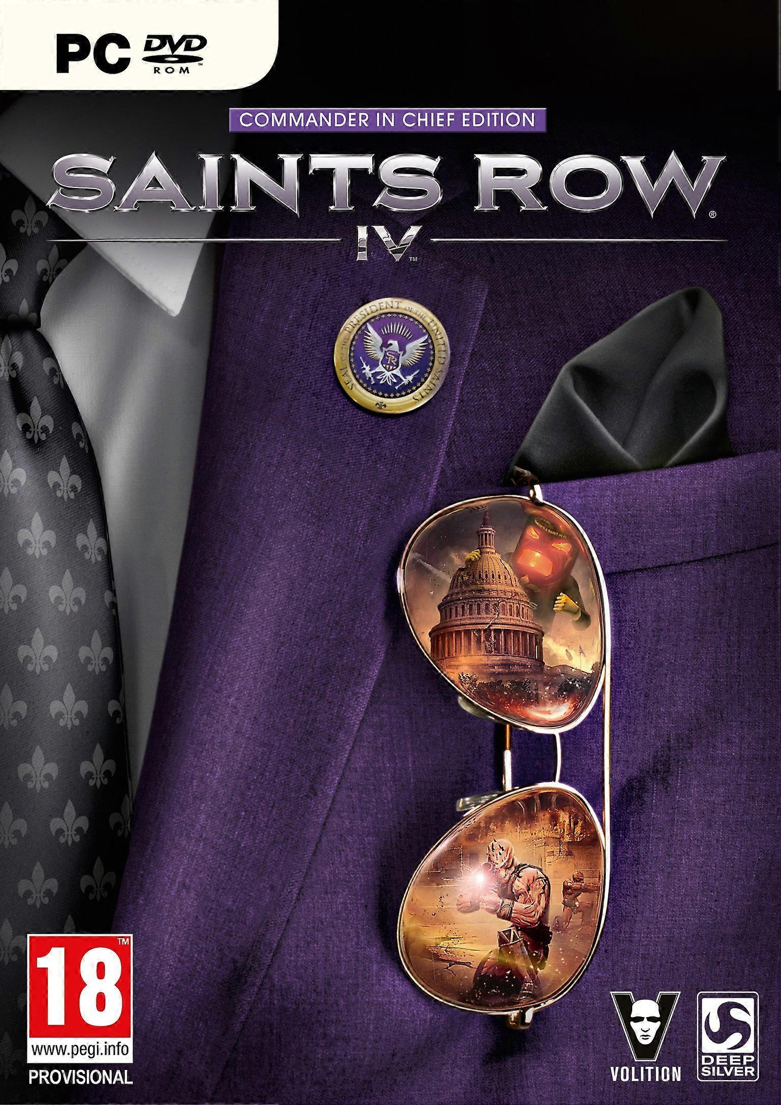 Saints Row IV Commander In Chief Edition (PC DVD) - New & Sealed