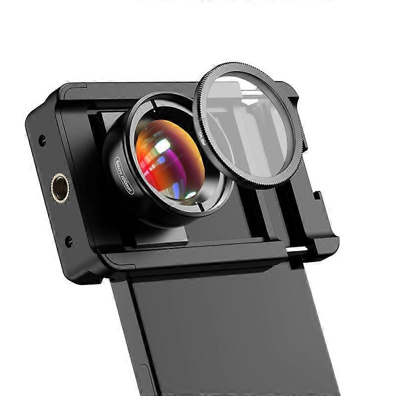 APEXEL New Arrival 4k HD 100mm macro Micro lens With CPL filter Multifunctional Clamp for iPhone Samsung and all smartphones