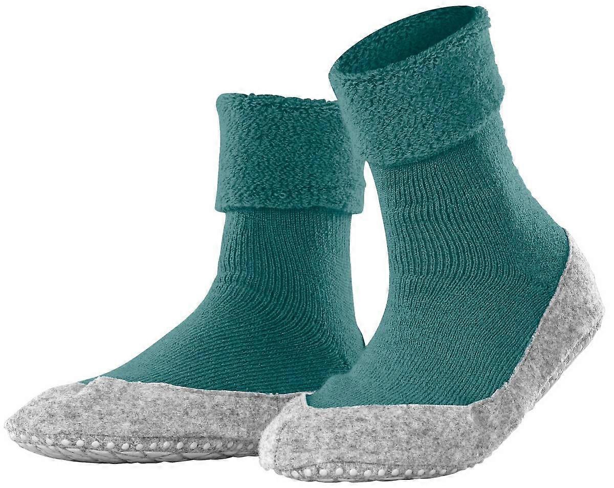 Falke Cosyshoe Slipper Socks - Neptun Green