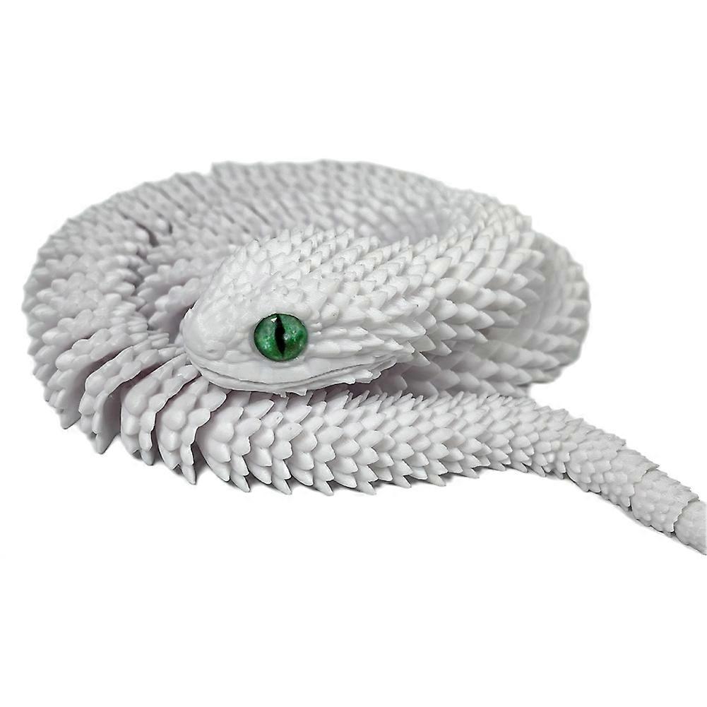 3D-huggorm, flerledad rörlig 3D-orm, flexibel, ledad figurmodell, present, present 3D, present E