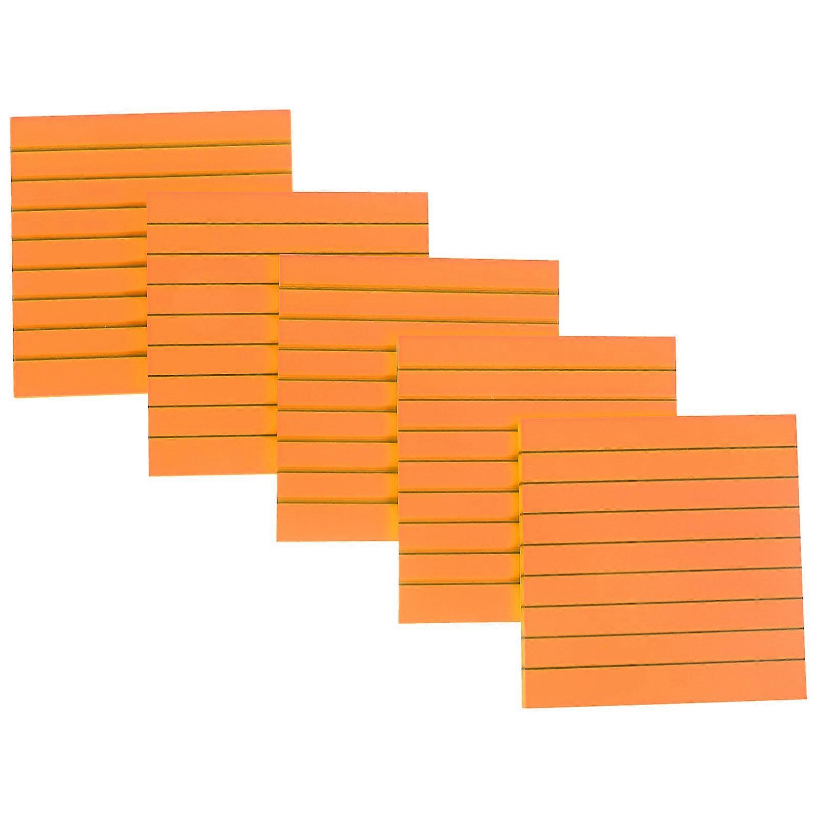 5Pcs Multi-function Note Pads Daily Use Memo Pads Portable Note Stickers Home Supply