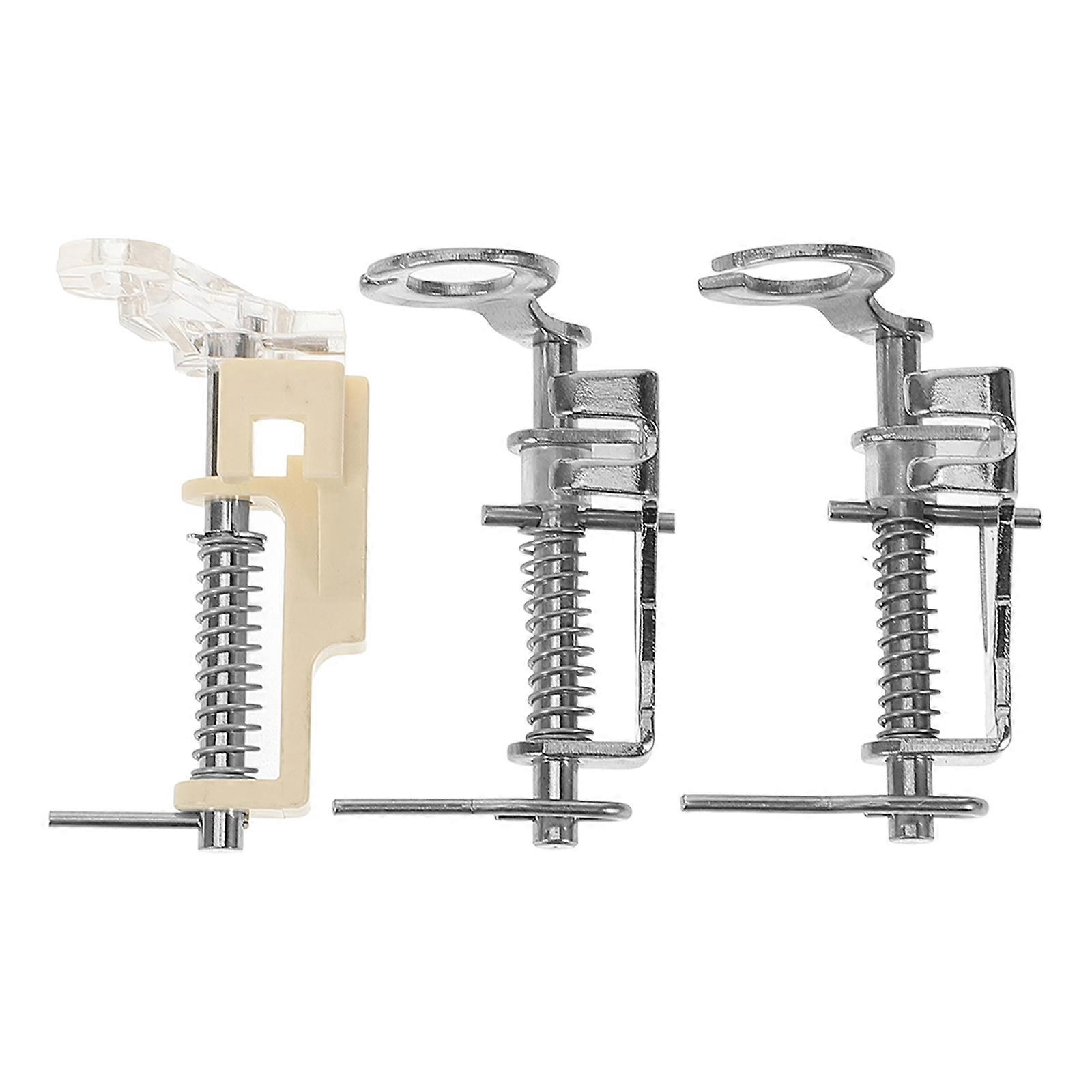 3pcs Professional Sewing Foot Sewing Machine Presser Foot Replaceable Presser Feet