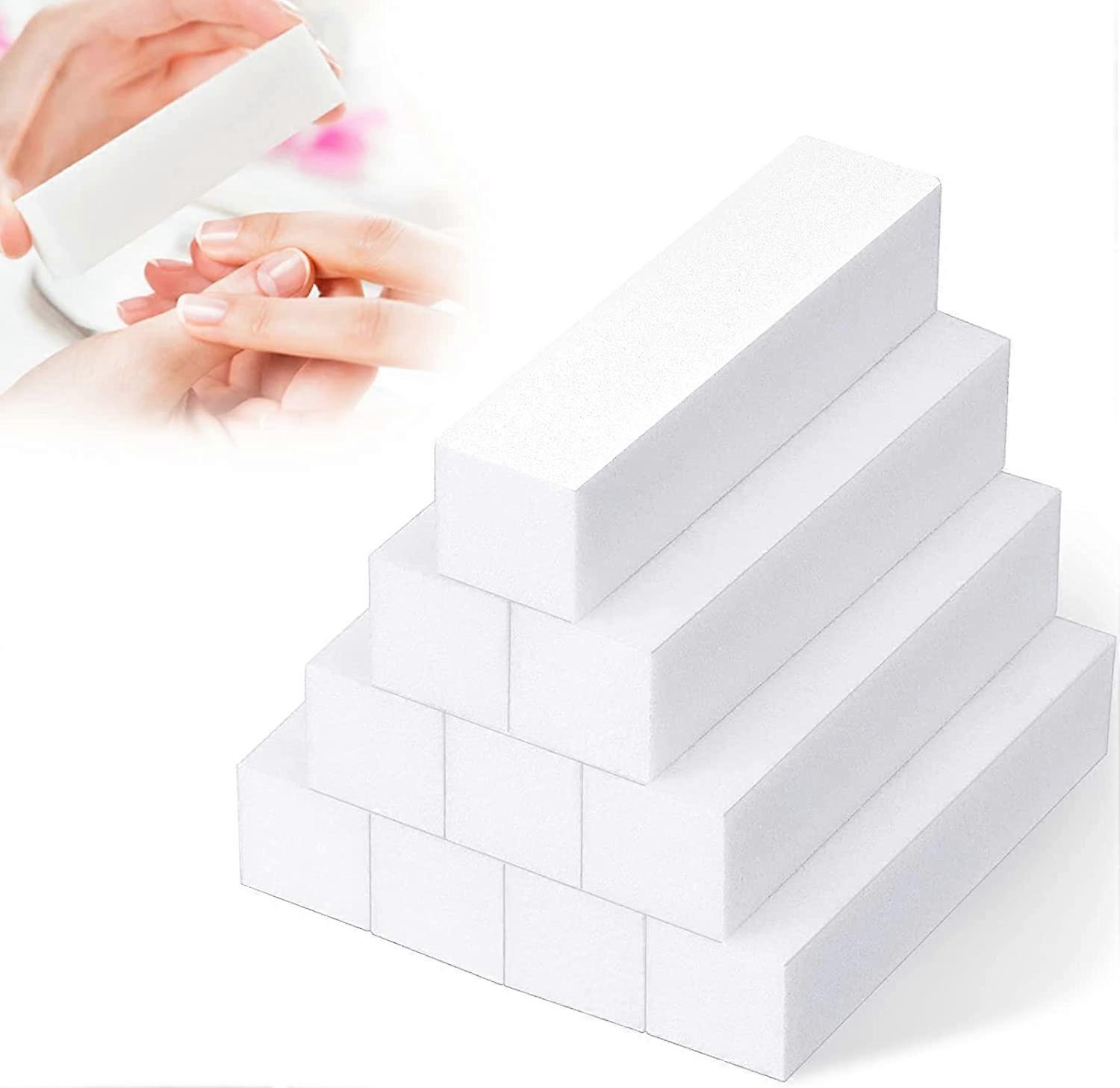 10 Blocks Nail Sanding Buffer Block Nail Art Tips Tool, Professional Buffing File for Sanding