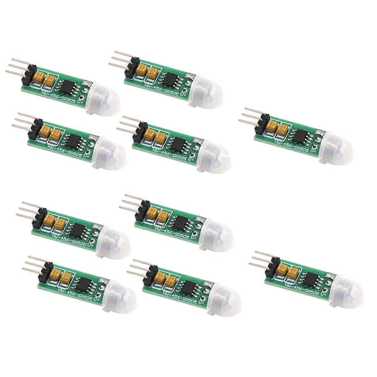 10PCS -SR505 Human Body Sensor Module Mini IR PIR Human Sensor Detector Module for