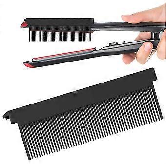 Barber Straightening Comb Attachment, Women Diy Combs Accessories Fit Hair Straightening Hair Styling Tool V Type