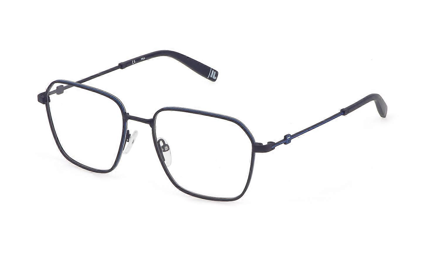 Eyewear Frames Fila VFI308 08KA BLU OPACO C/PARTI COLORATE 52/17/140 UNISEX