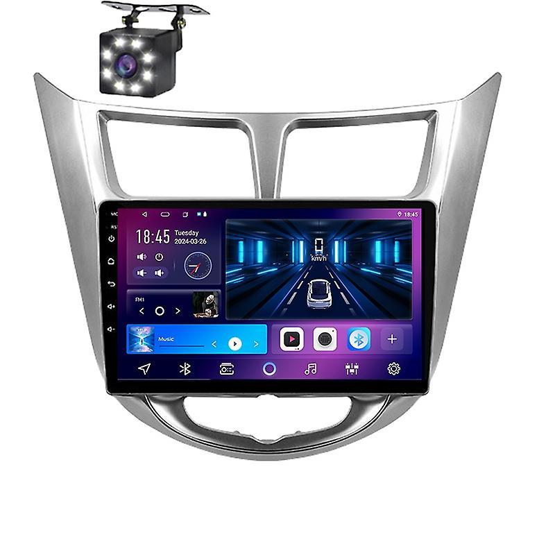 Car Radio Android For Hyundai Solaris Verna Accent 1 2010-2016 Multimedia Player Stereo GPS Auto