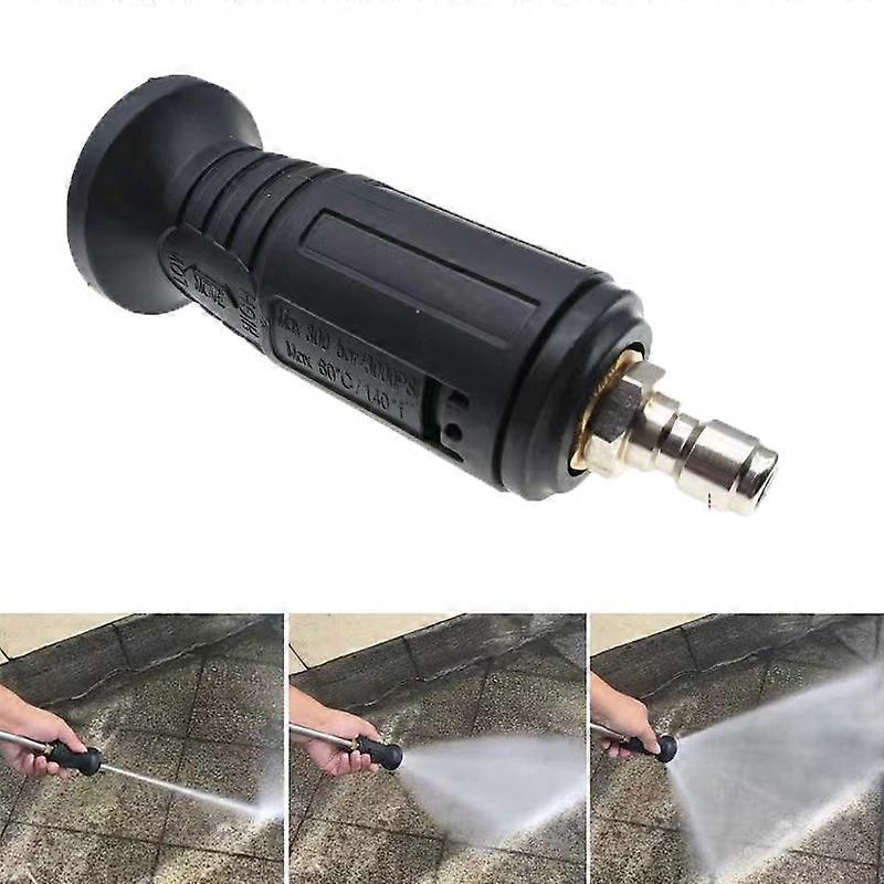 1/4 Quick Plug Connect Angle Adjustable High Pressure Washer Nozzle Sprayer 3000 PSI