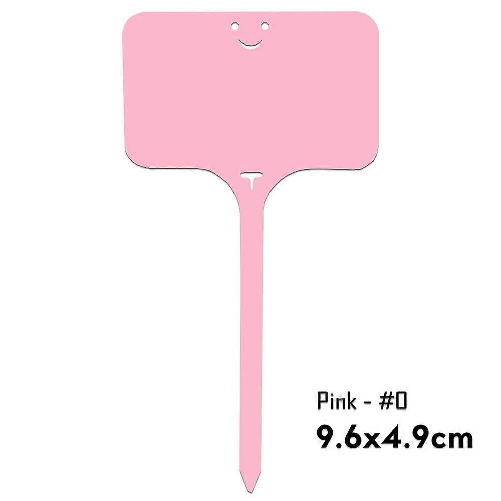 15-100PCS Garden Plant Labels Plastic Tee Tags Flowers Seedlings Potted Identification Sign Waterproof Re-Usable Markers Stakes