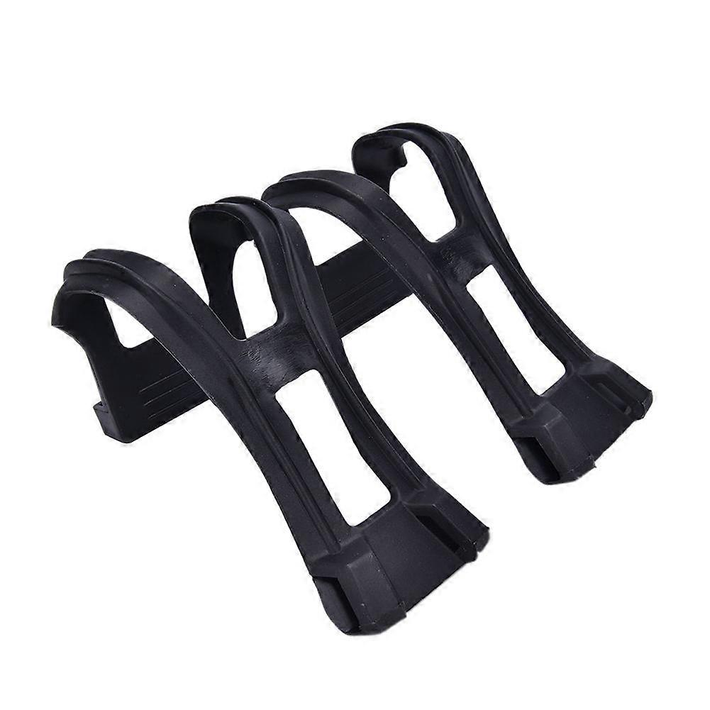 1 Set Toe Clips with Strap Belts for Fixed Gear Road Mountain Bicycle Pedal Cycling Accessories New