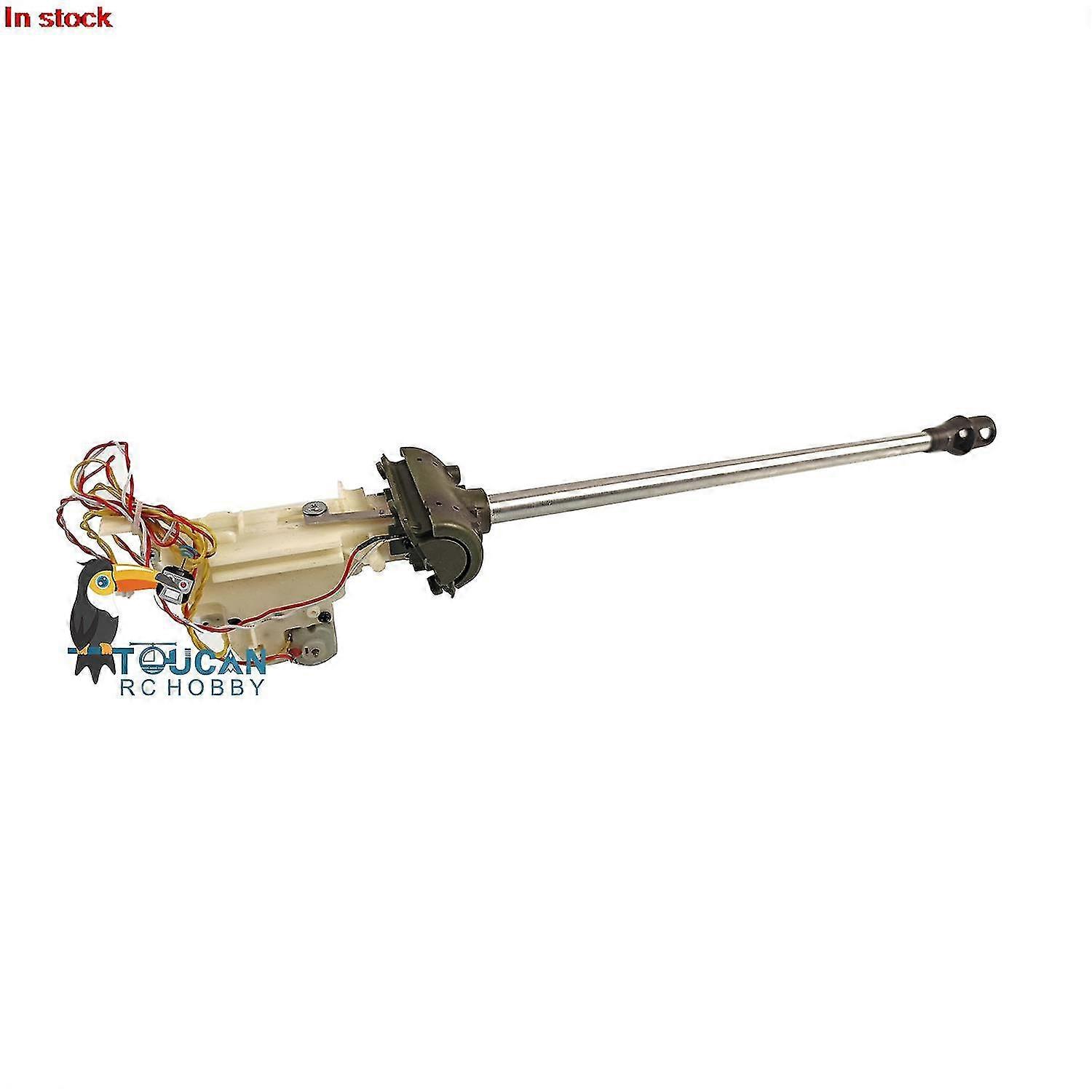 1/16 Metal Retractable Barrel BB Shooting Unit for M4A3 Sherman 3898 RC Tank Model DIY Parts Kids Remote Control Toys