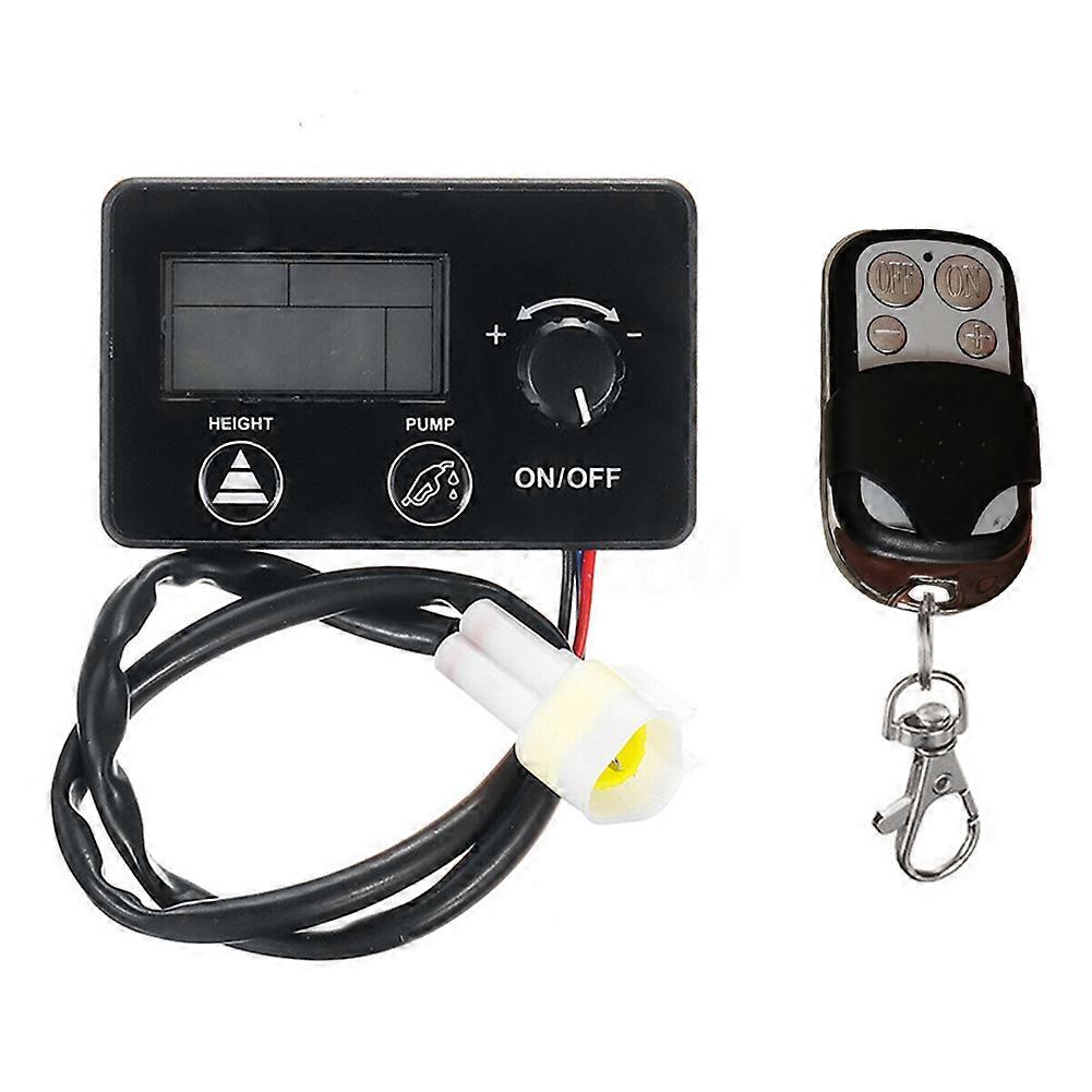 12 V / 24 V LCD Monitör Anahtarı Araba Uzaktan Kumanda Taşınabilir Dizel Hava Isıtıcı Kontrol Cihazı