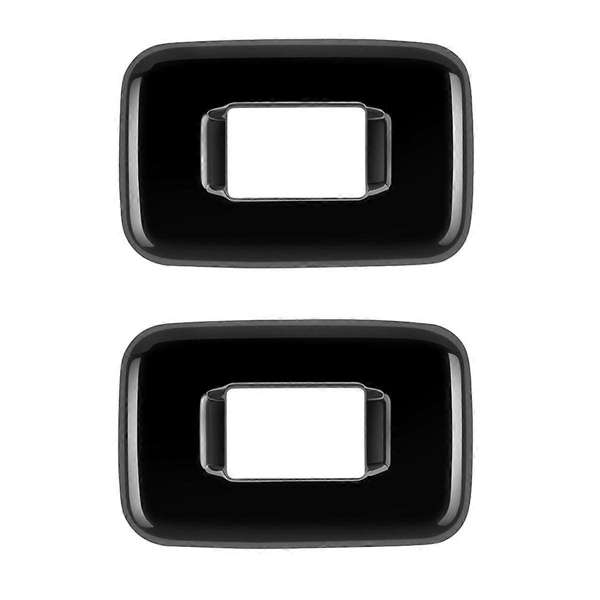For ALPHARD/VELLFIRE 40 Series 2023+ High Configuration Car Middle Row Seat Side Button Frame Gloss