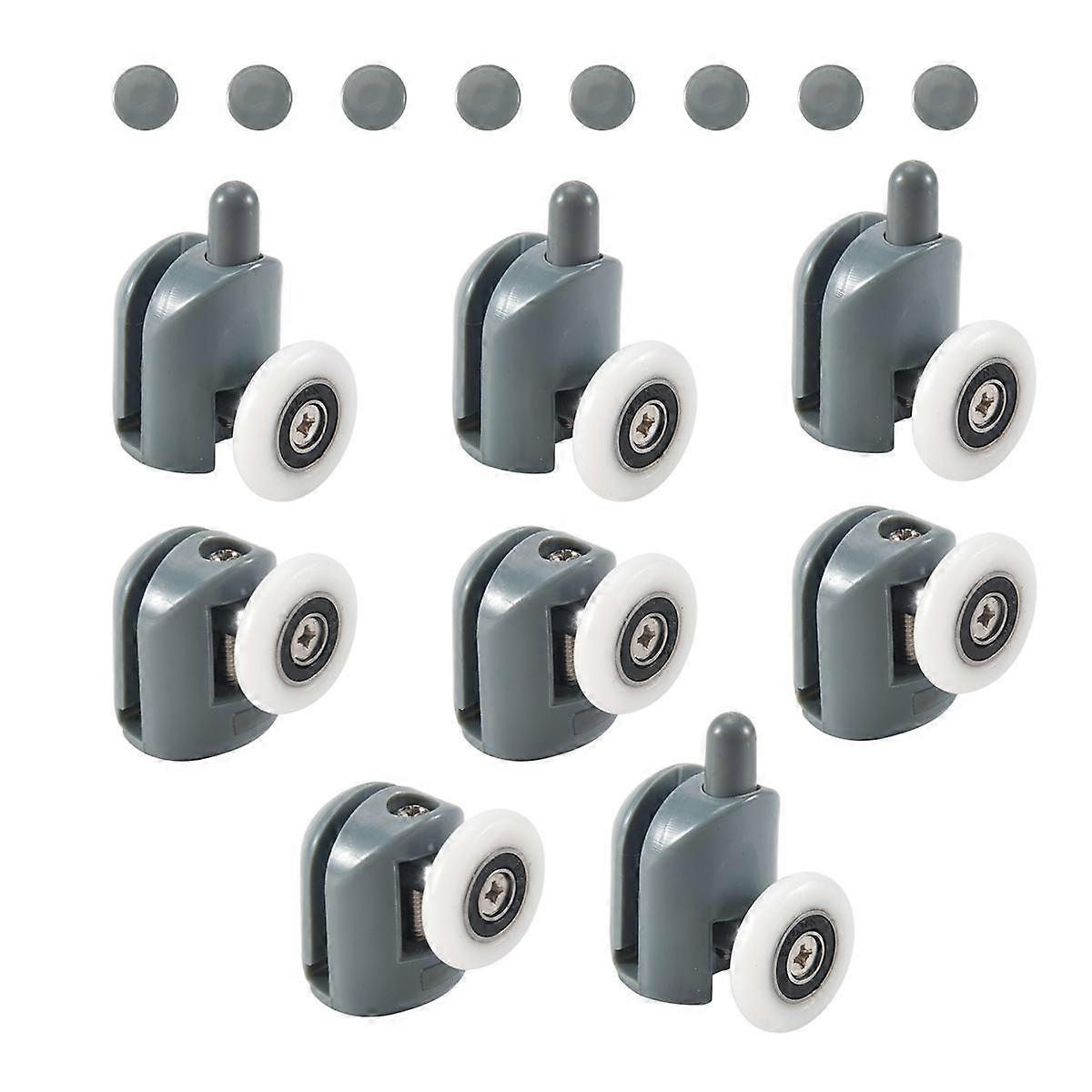 8Pc Shower Door Castors Rolls Shower Door Rollers Sliding Door Roller Guide Shower Spare Parts Glas