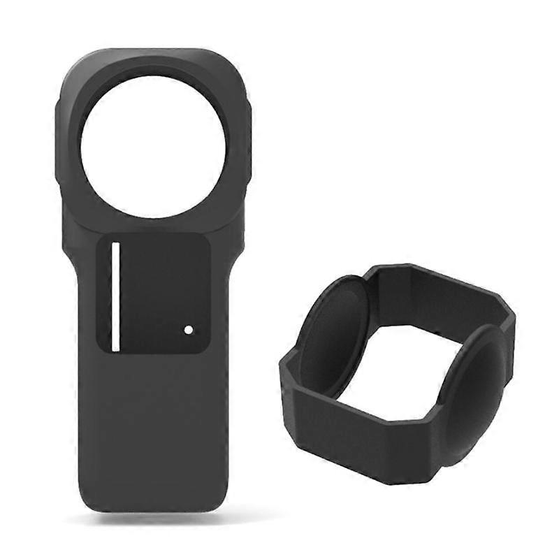 For Insta 360 Inch Panoramic Action Camera Scratchproof Silicone Case Lens Protector Cap Hood Acces