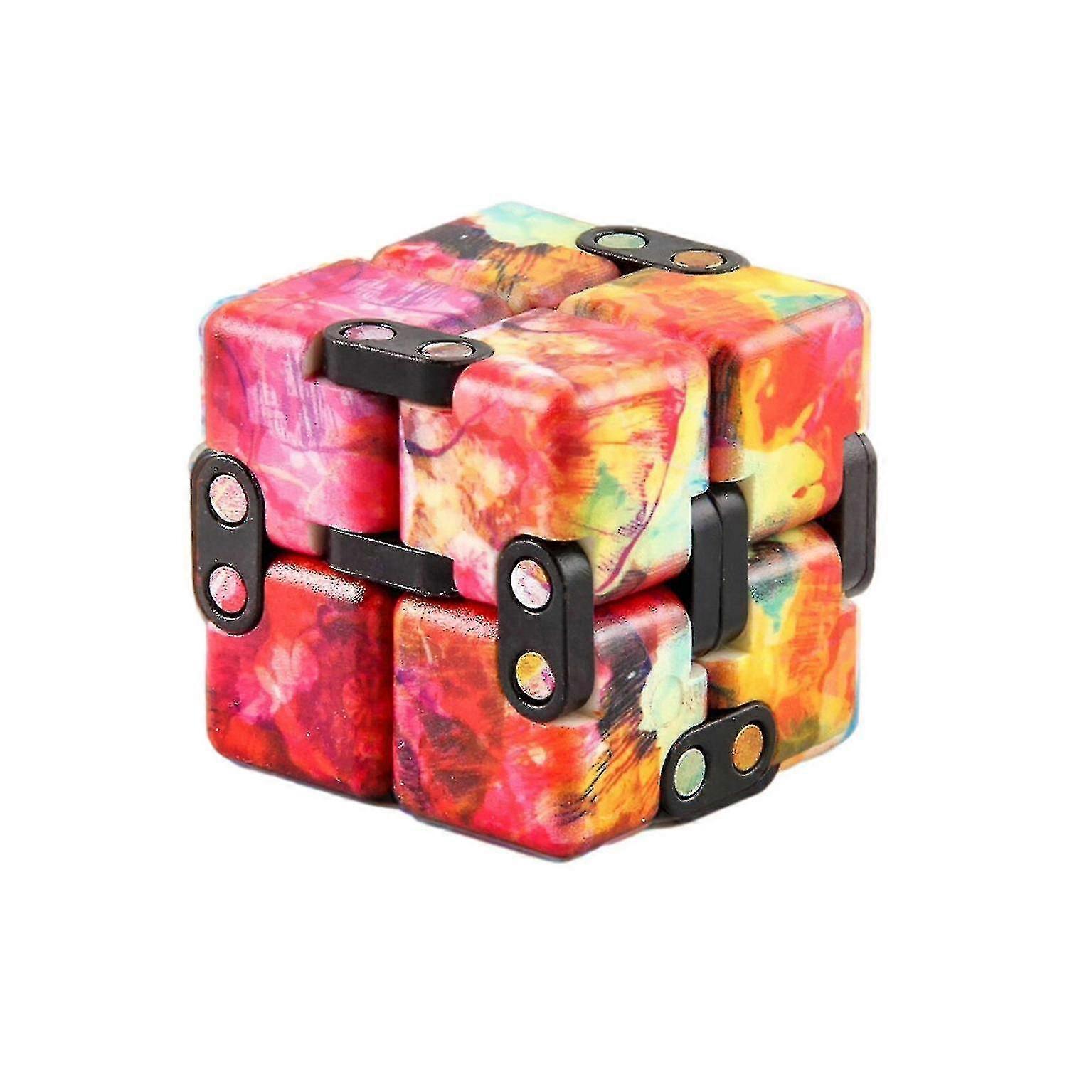 creative Infinite Cube Magic Cube Office Flip Cubic Puzzle Stop Stress Reliever Autism Toys Educatio